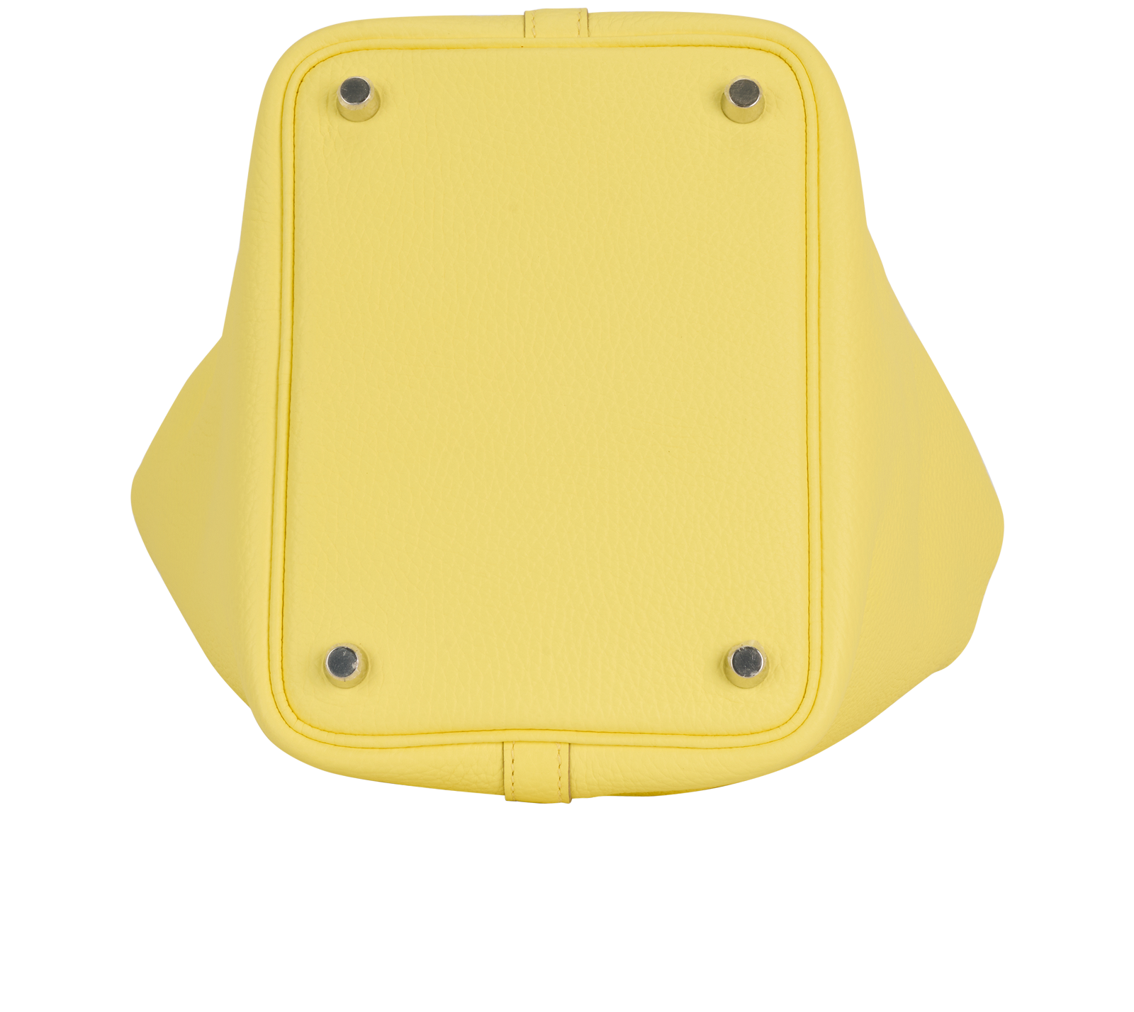 Picotin Lock 18 In Clemence Limoncello, &pound;2,800, Handbags, Yellow, Leather, Top view